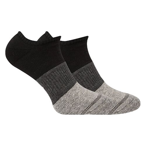 LowCut Plain Socks Liner Heel And Toe MultiColoure For Men-40-45