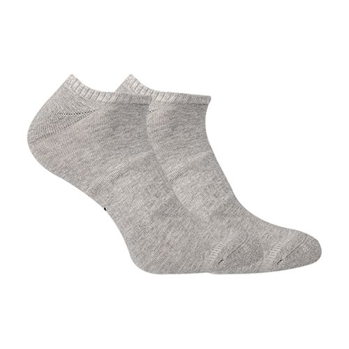 LowCut Plain Socks Liner Heel And Toe Grey For Men-40-45