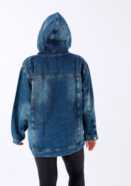 Women’s Blue Denim Sweatshirt