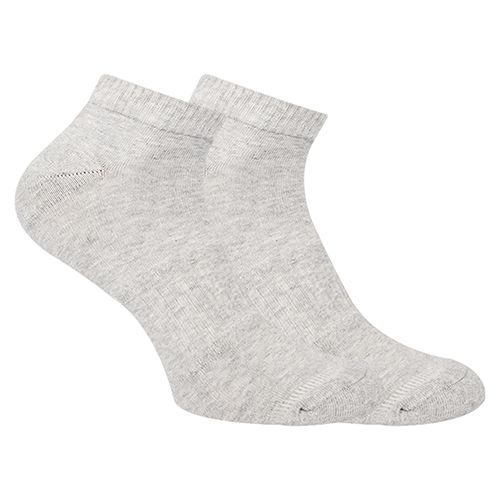 Ankle Plain Socks Liner Heel And Toe Grey For Men