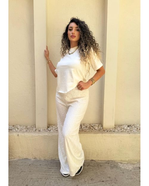 Capri’s Jacquard Pants