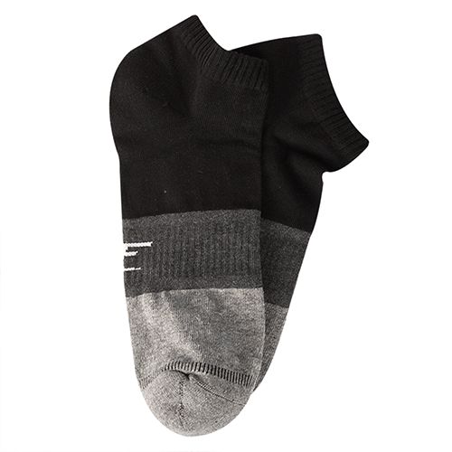 Ankle Plain Socks Liner Heel And Toe MultiColoure For Men-40-45