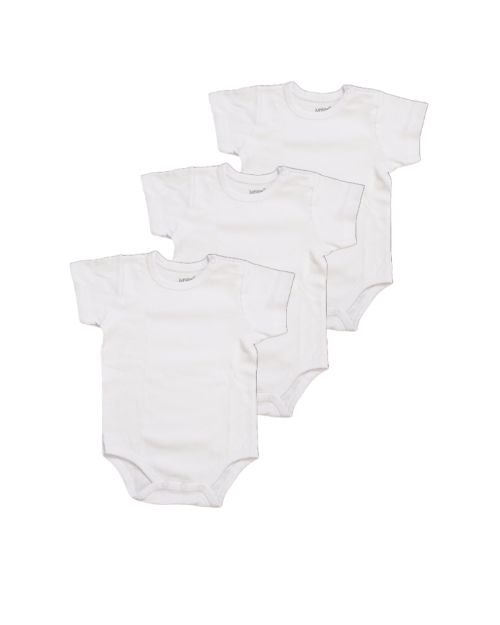 Baby Bodysuit Pack Of 3-0-3 mth