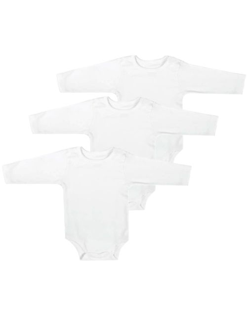 Baby Bodysuit Pack Of 3-0-3 mth