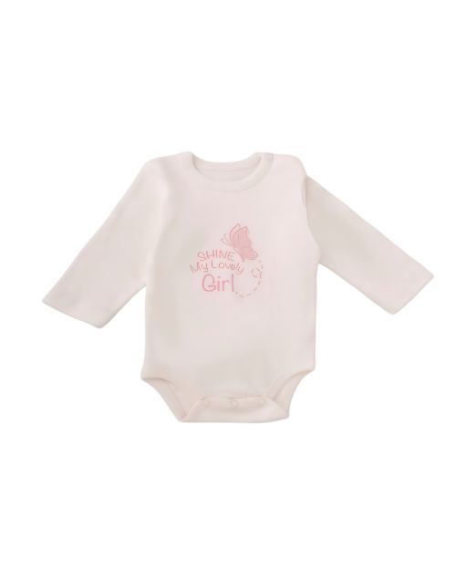 Baby Bodysuit Pack Of 3-3-6 mth