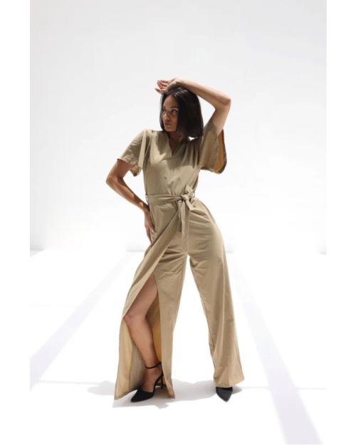  SENA FLARED JUMPSUIT