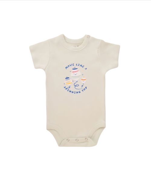 Baby Bodysuit Pack Of 3-0-3 mth