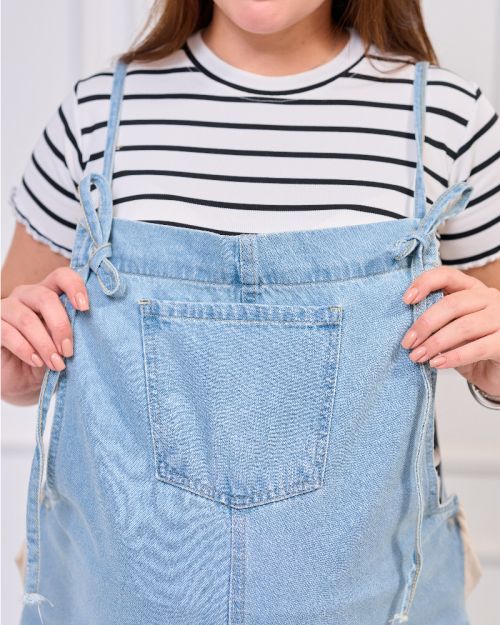 Wide-leg jumpsuit -L