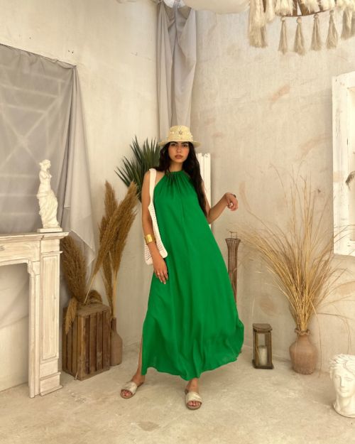 Linen Touch -Green-S/M