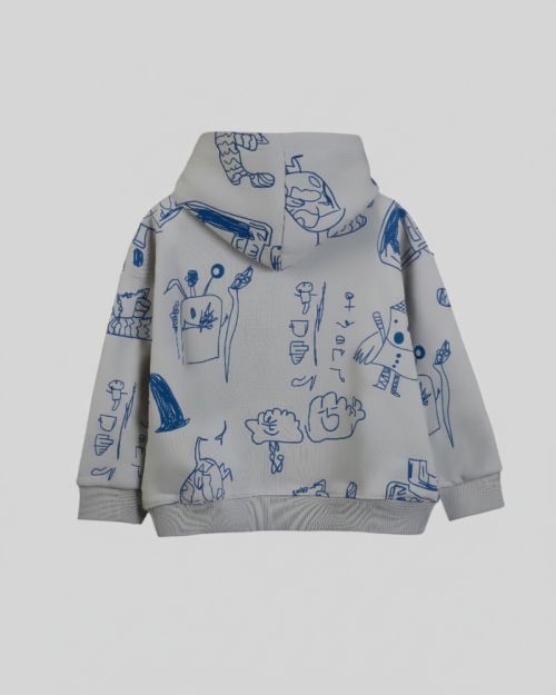 Dear World printed hoodie 