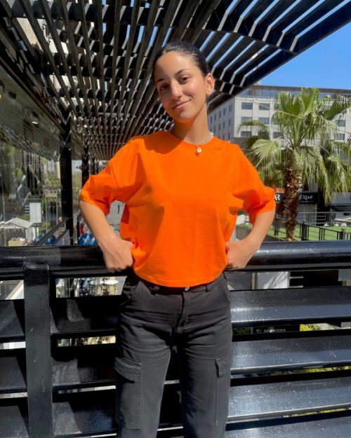 Premium crop top cotton shirt