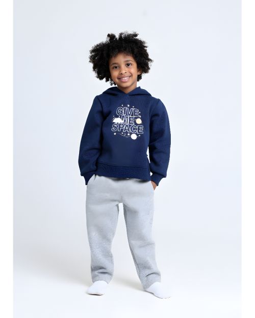  Space Dino Hooded Set-3 yrs
