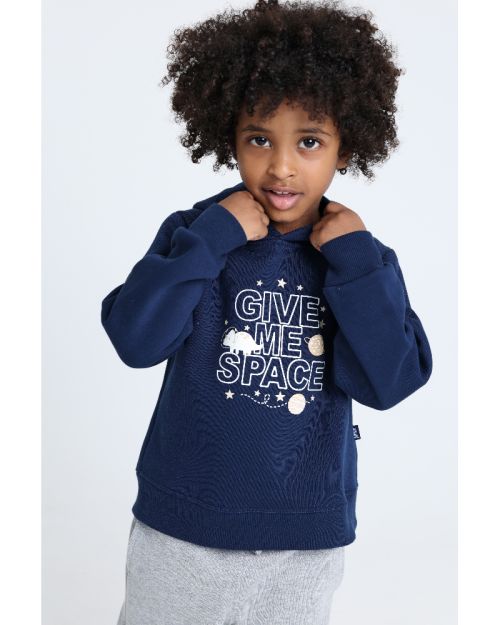  Space Dino Hooded Set-3 yrs