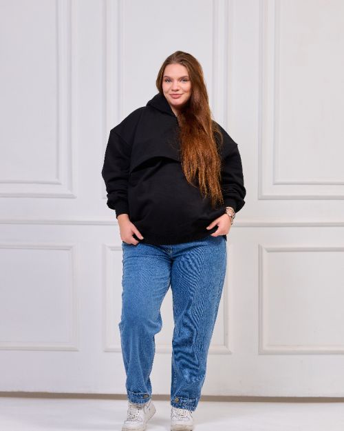 maternity and nursring winter hoodie