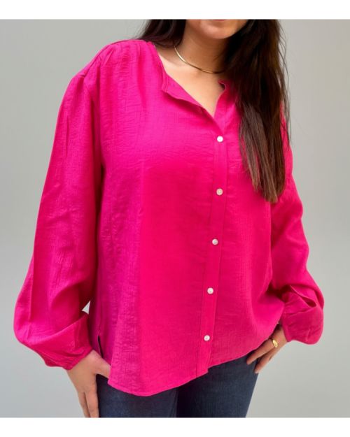Galaxy blouse -Fuchsia-S/M