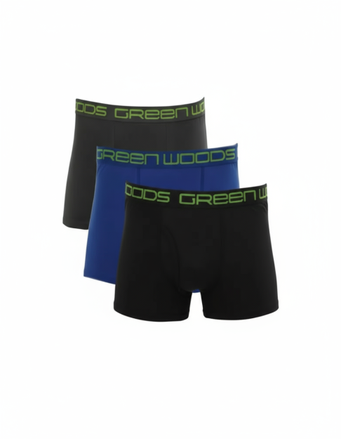 Boxer pack of 3-mix colour-S