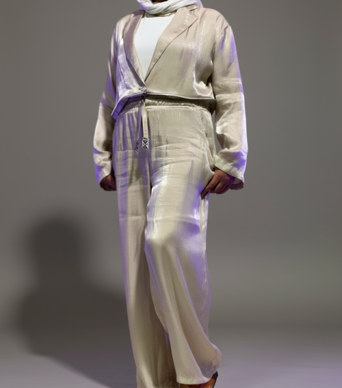 Nyllya sang glow pants-Gold-S/M