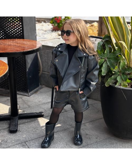 Kids Leather Jacket