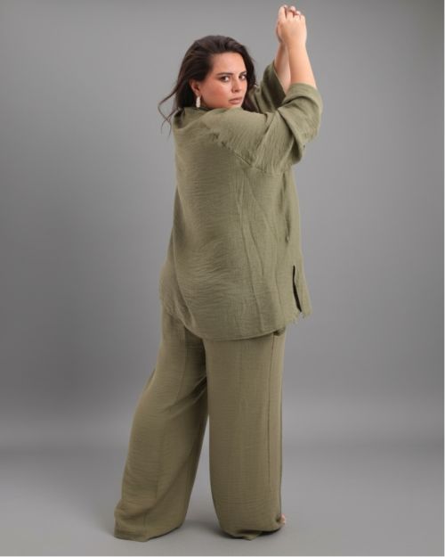 Rio Olive Pants-Olive-L