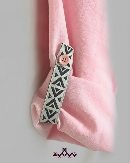 Nyllya zipper blazer -Dusty Rose-2Xl/3Xl