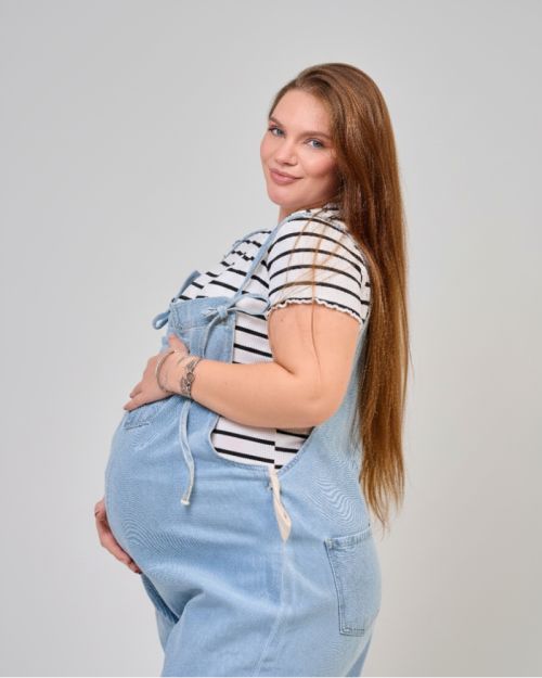 Wide-leg jumpsuit -L