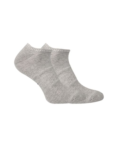 LowCut Plain Socks Liner Heel And Toe Grey For Men