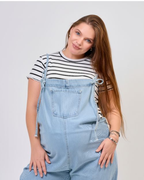 Wide-leg jumpsuit -L