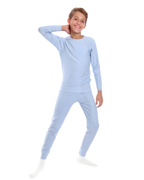 Thermal Set-baby blue-4 yrs