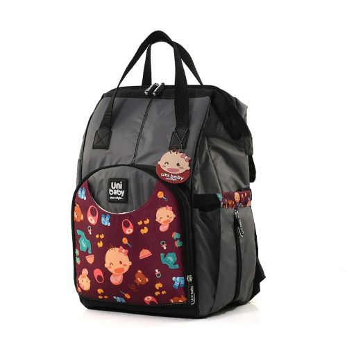 Diaper bag all onboard-Burgundy