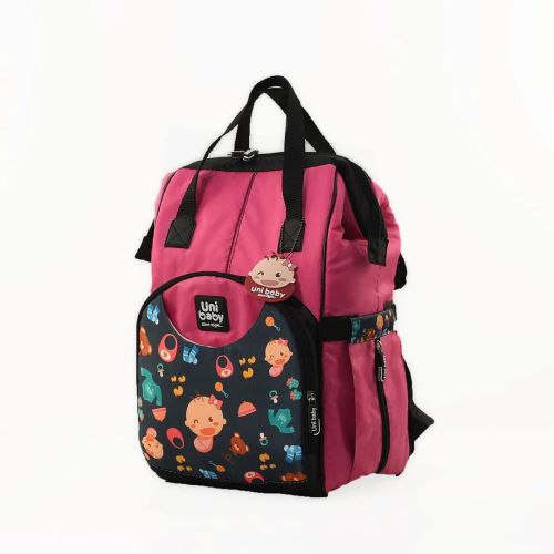 Diaper bag all onboard-Fushia