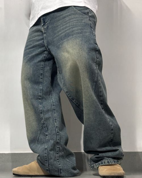 Baggy dirty washed Denim Jeans