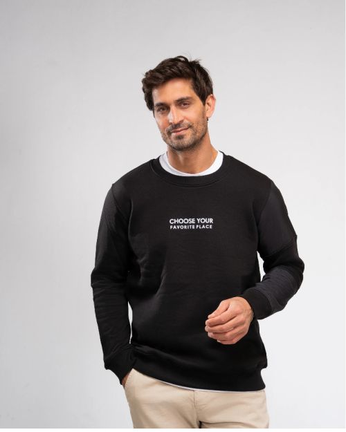 Favorite Place Hoodie-Black-M