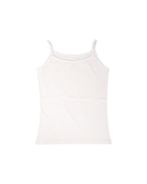Basic Plain Protel White For Women