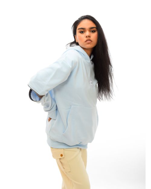 Evil Eye Hoodie- Baby Blue