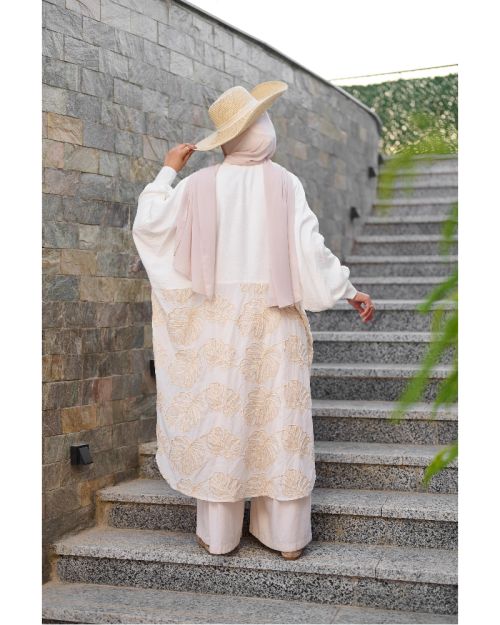 Boho Dreams – Mixed Linen Dress