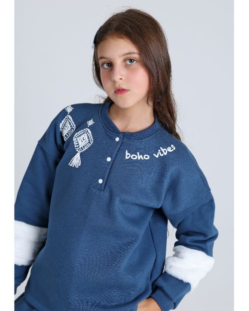 boho Round Pajamas Set