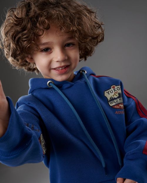 Boys Sport Graphic Hoodie & Pants Set