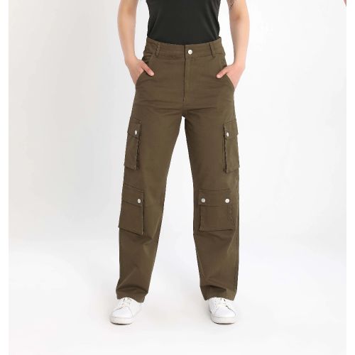 Women’s Straight-Leg Cargo Code Pants
