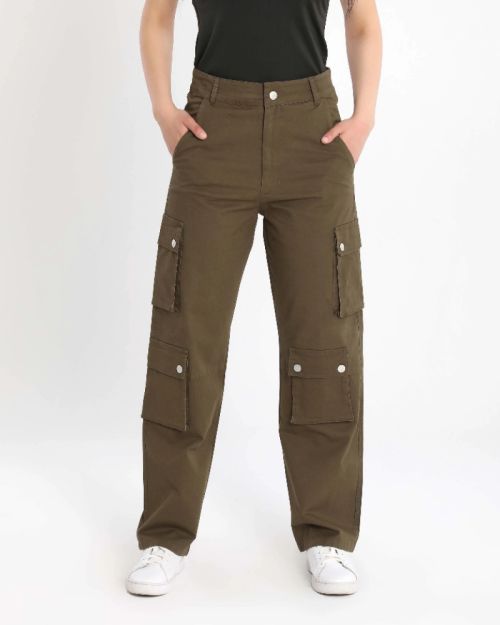 Women’s Straight-Leg Cargo Code Pants