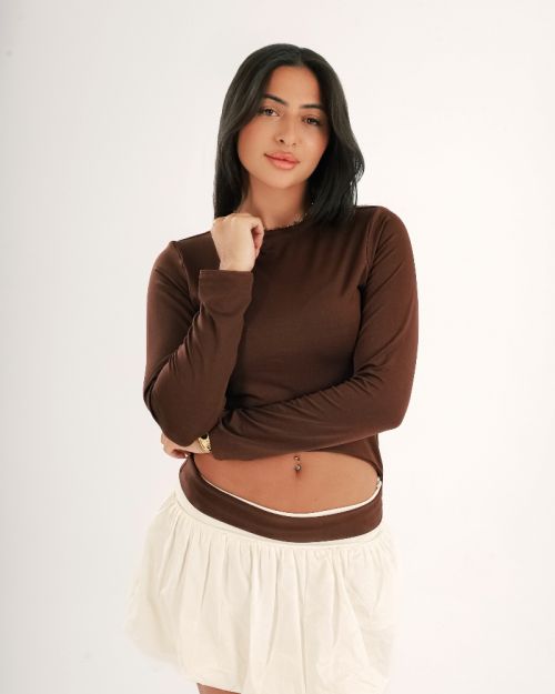 Cut-Out Crop – Fatal Bite-Brown-M