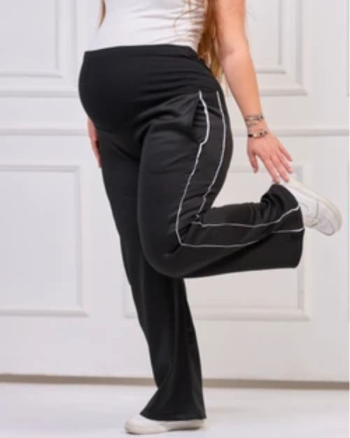 maternity winter wide leg pants