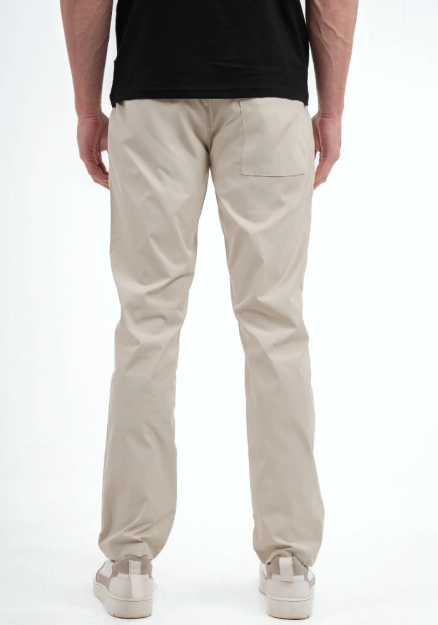 Waterproof Straight Leg Pants-Off-White-30 in - M