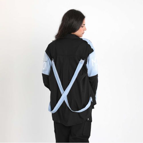 Women’s Denim Delight Shirt with Contrast Pocket Detail