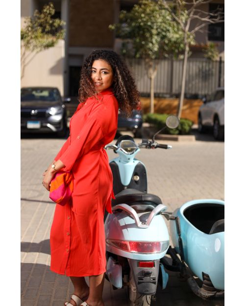 Scarlet Dress-S/M-Red