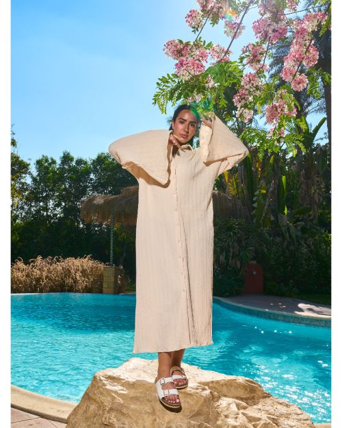 Worood Shirt Dress - Tricot 