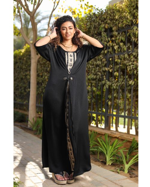 Empress Essence Dress-Black