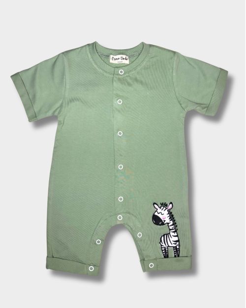Jungle Boy onesie (2-piece set)