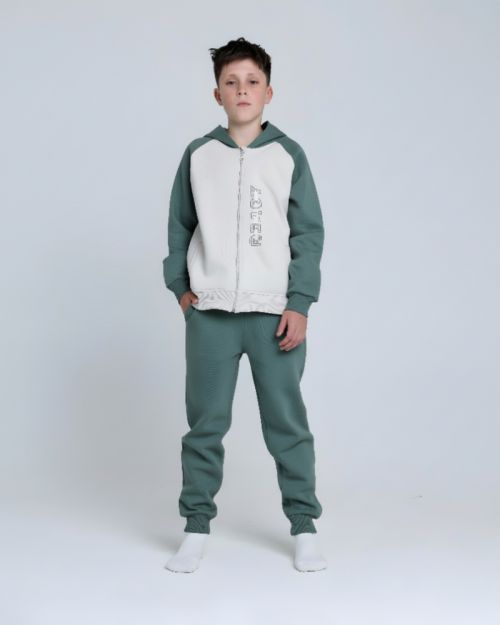 طقم بيجاما بتصميم دائري فريد للأطفال