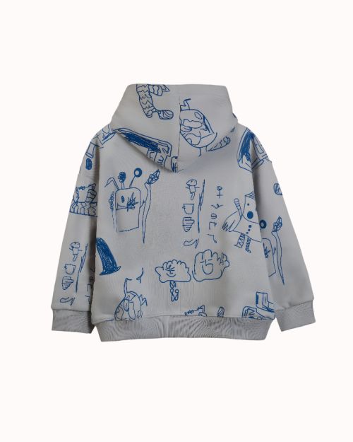 Dear World printed hoodie 