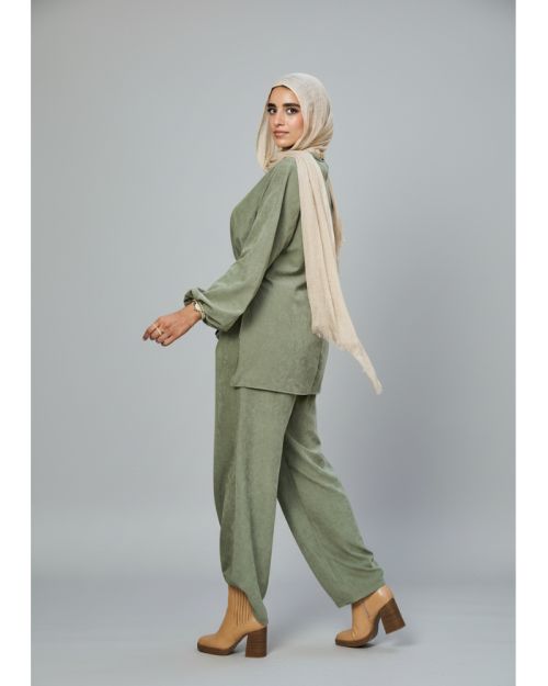 Edgy Set-Olive-L